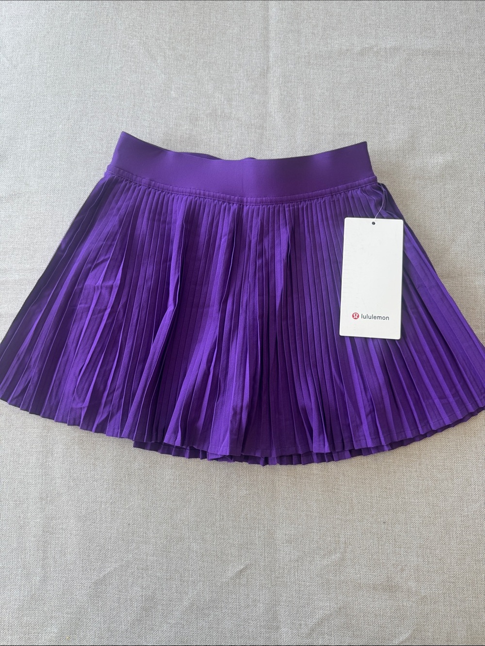 lululemon athletica Purple Varsity HR Pleated Tennis Skirt Size 2